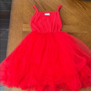 Red Tulle Dress for Girls